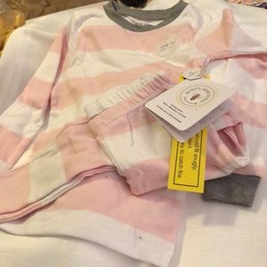 Burts Bees little girl sleepwear sz5